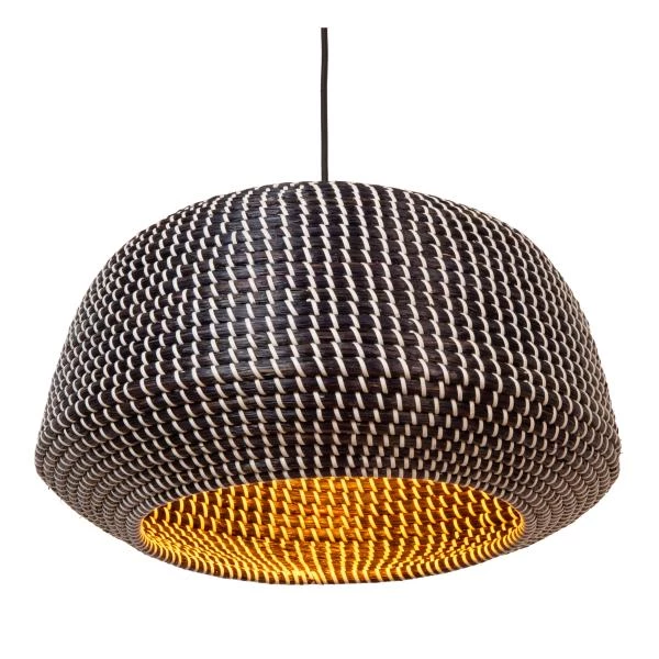 Lucide Premium MADUKA - Hanglamp - 1xE27 - Zwart - detail 1